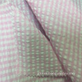 100% Polyester Checked Pattern Crepe Yarn Dyed Cloth